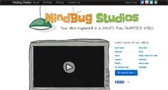 Desktop Screenshot of mindbugstudios.com